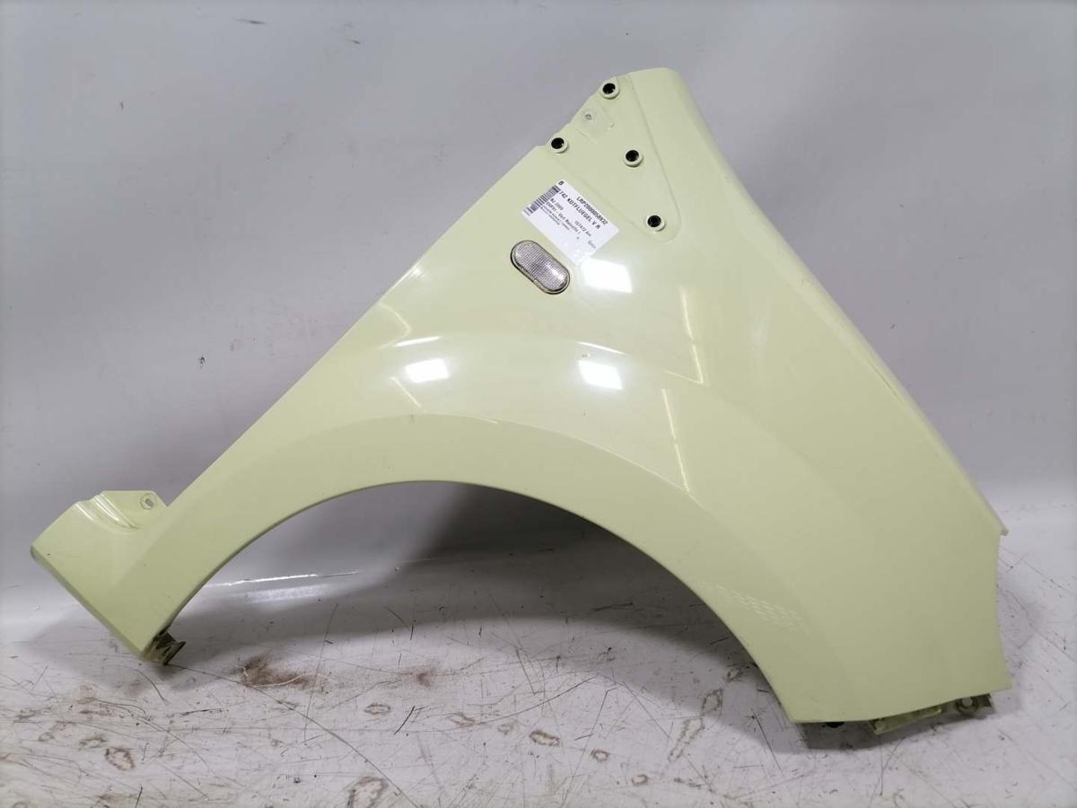 Renault Twingo 2 original Kotfl&uuml;gel vorn rechts OVF91 Gr&uuml;n BJ09